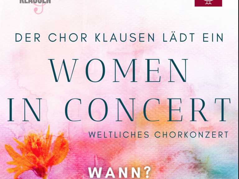 Chorkonzert 'Women in Concert'