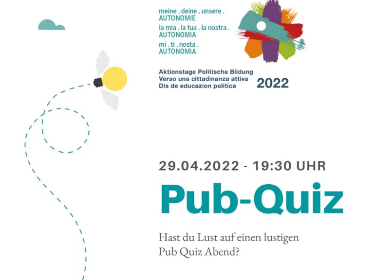 Pub-Quiz: Autonomie, libertà e alto adige